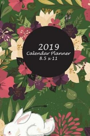 Cover of 2019 Calendar Planner 8.5 x 11