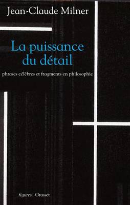 Book cover for La Puissance Du Detail