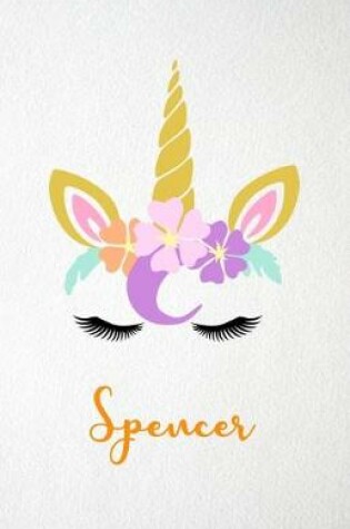 Cover of Spencer A5 Lined Notebook 110 Pages