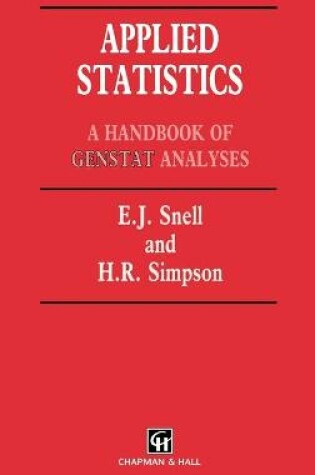Cover of Applied Statistics