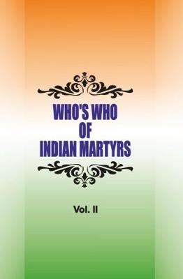 Book cover for Who'S Who of Indian Martyrs