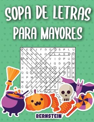 Book cover for Sopa de letras para mayores