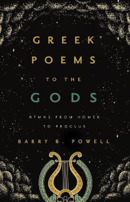 Book cover for Greek Poems to the Gods