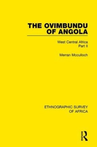 Cover of The Ovimbundu of Angola