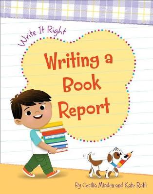 Book cover for Writing a Book Report
