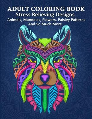 Book cover for Adult Coloring Book