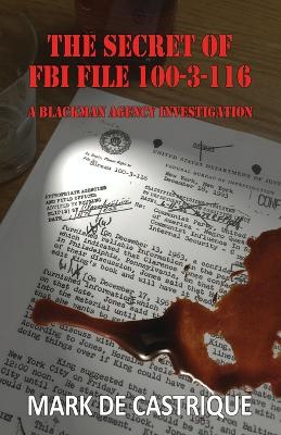 Book cover for The Secret of FBI File 100-3-116