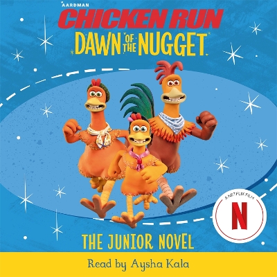 Book cover for Chicken Run Dawn of the Nugget: The Junior Novel