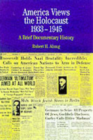 Cover of America and the Holocaust