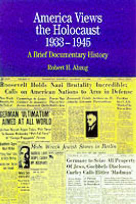 Cover of America and the Holocaust