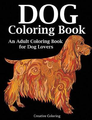 Book cover for Dog Coloring Book