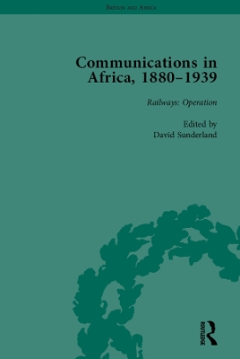 Book cover for Communications in Africa, 1880–1939, Volume 3