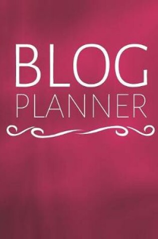 Cover of Blog Planner