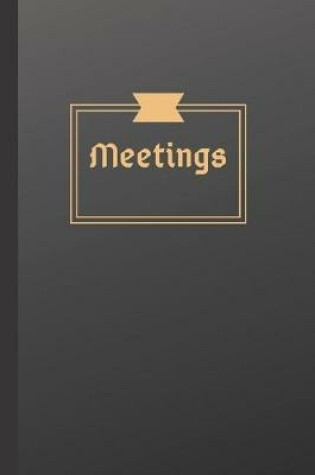 Cover of Meetings