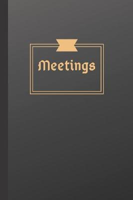 Book cover for Meetings