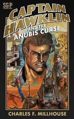 Book cover for Captain Hawklin and the Anubis Curse