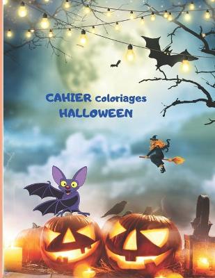 Book cover for Cahier de Coloriage Halloween