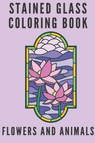 Cover of Stained Glass Coloring Book