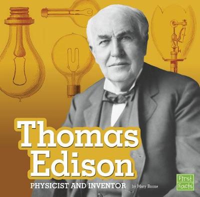 Book cover for Thomas Edison: Physicist and Inventor (Stem Scientists and Inventors)