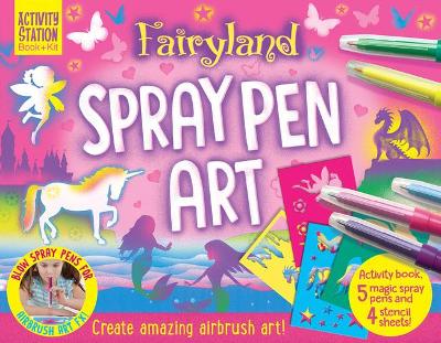 Book cover for Fairyland Spray Pen Art