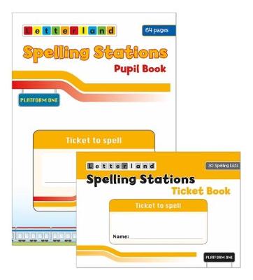 Book cover for Spelling Stations 1 - Pupil Pack