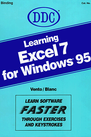 Cover of Learning Excel 7 Windows 95