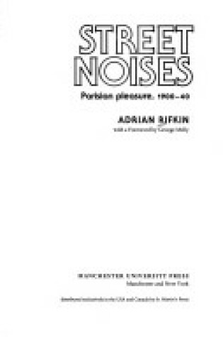 Cover of Street Noises