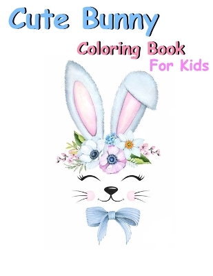 Book cover for Rabbit Coloring Book For Kids