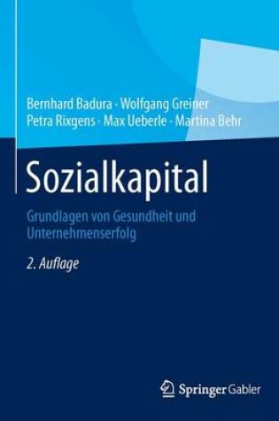 Cover of Sozialkapital