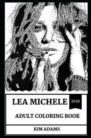 Cover of Lea Michele Adult Coloring Book