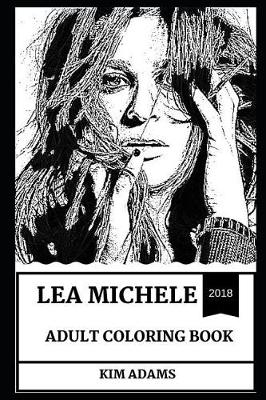 Book cover for Lea Michele Adult Coloring Book