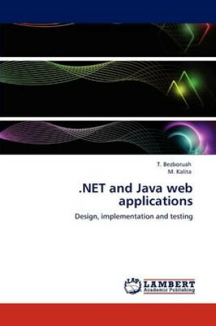 Cover of .NET and Java web applications