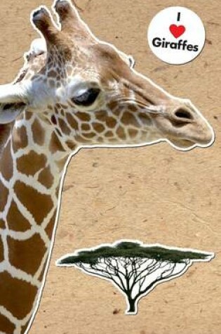 Cover of Giraffe Lined Notebook