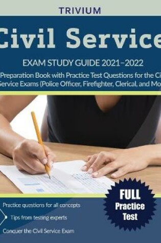 Cover of Civil Service Exam Study Guide 2021-2022