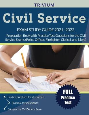 Book cover for Civil Service Exam Study Guide 2021-2022