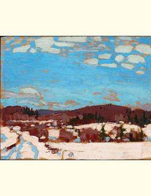 Book cover for Early Spring, Tom Thomson. Blank Journal