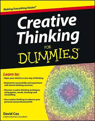 Book cover for Creative Thinking for Dummies