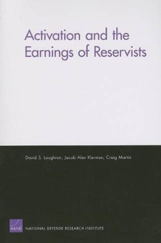 Cover of Activation and the Earnings of Reservists