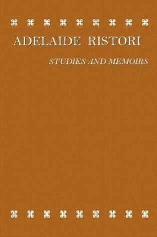 Cover of Adelaide Ristori