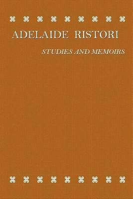 Book cover for Adelaide Ristori