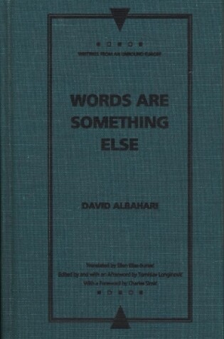 Cover of Words Are Something Else