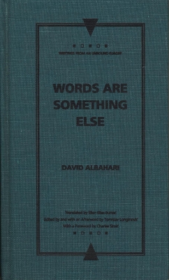 Book cover for Words Are Something Else
