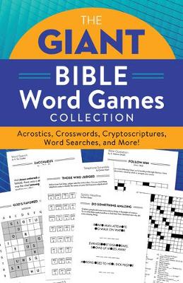 Book cover for The Giant Bible Word Games Collection