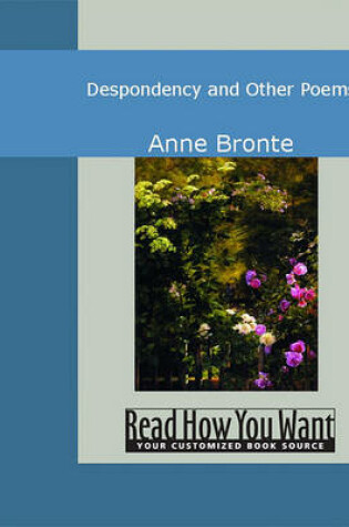 Cover of Despondency and Other Poems