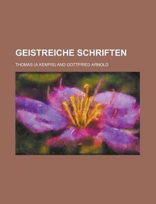 Book cover for Geistreiche Schriften