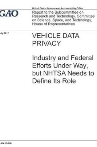 Cover of Vehicle Data Privacy