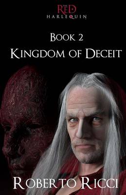 Book cover for The Red Harlequin - Book 2 Kingdom of Deceit