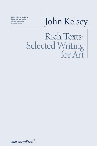 Cover of Rich Texts