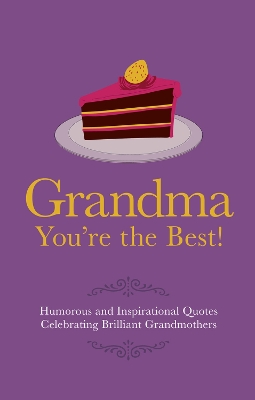 Book cover for Grandma You're the Best!