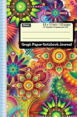 Cover of Graph Paper Notebook Journal 8.5 x 10 Inch 120 pages